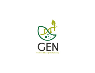 Projekt graficzny logo dla firmy online GEN Centrum Edukacji Ekologicznej